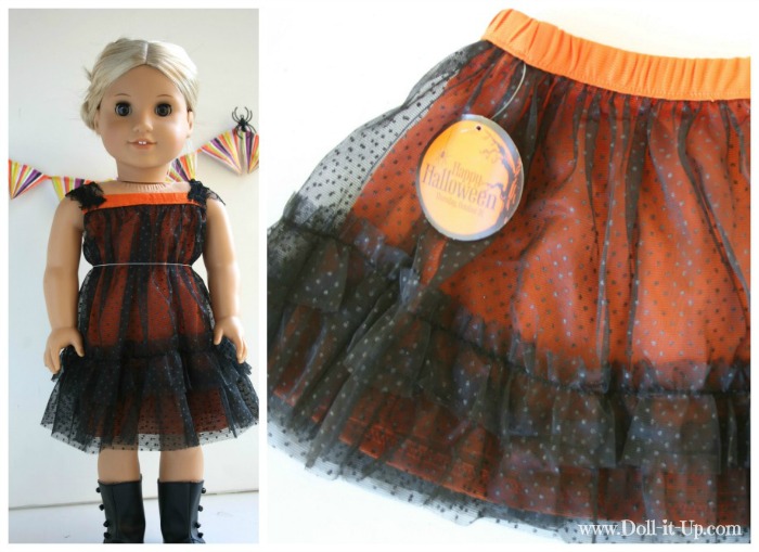 Make-an-easy-doll-dress-from-a-girls-skirt